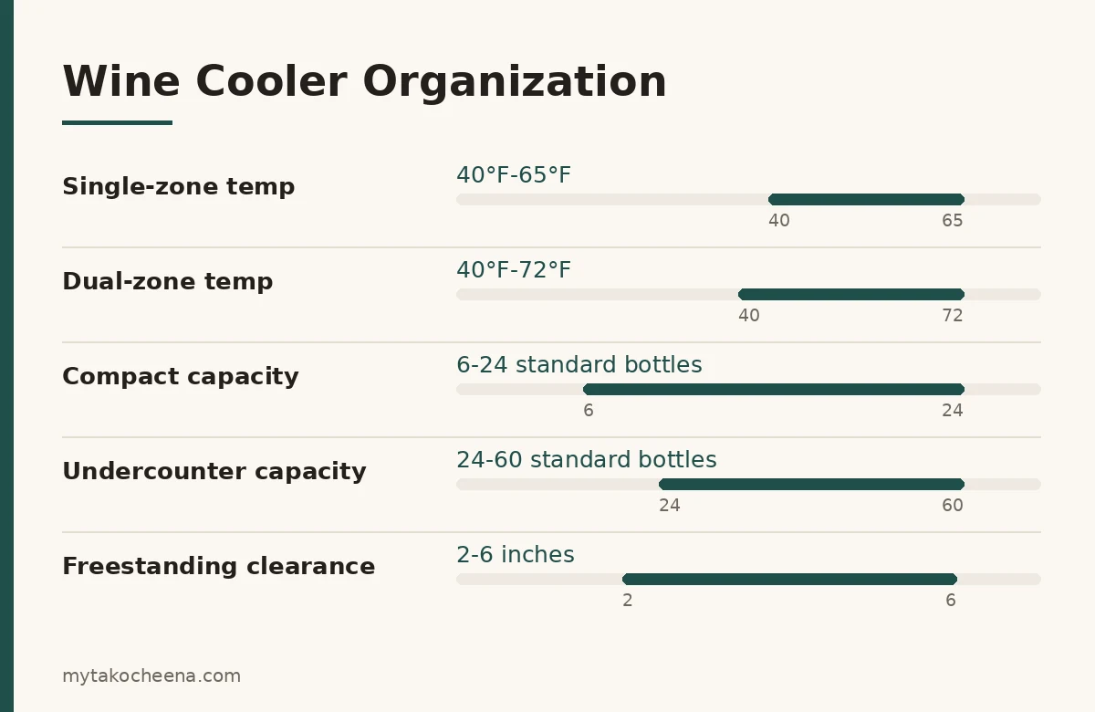 How to Organize Bottles Inside a Wine Cooler: Group Bottle Shapes, Plan Drinking Zones, Protect Bottle Labels, Leave Air Space.